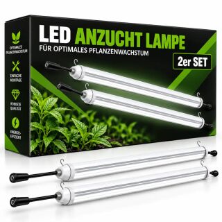 Solux 2x20 Watt 120 cm LED Wuchs – Pflanzenlampe Wuchs