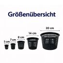 Gitternetztopf 5 cm – Hydroponik Gittertopf
