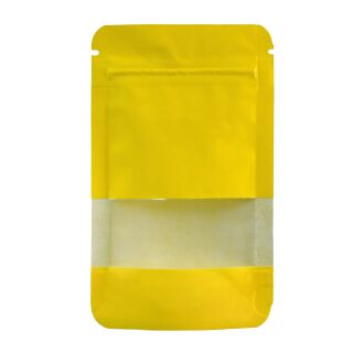 Kraft-Papier-Beutel Gelb 50 Stück 11 x 8,5 cm
