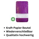 Kraft-Papier-Beutel Lila 50 Stück 11 x 8,5 cm