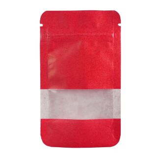 Kraft-Papier-Beutel Rot 50 Stück 11 x 8,5 cm