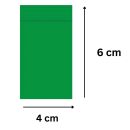 100 Baggys 4x6 cm Grün EXTRA DICK –...