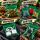 100 Extra Thick Green 4x6 cm Zip Lock Bags