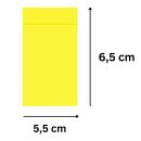 100 Baggys 5,5x6,5 cm Gelb EXTRA DICK –...