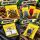 100 Extra Thick Yellow Zip Lock Bags 5.5x6.5 cm