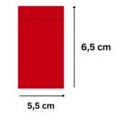 100 Baggys 5,5x6,5 cm Rot EXTRA DICK –...
