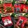 100 Extra Thick Red Zip Lock Bags 5.5x6.5 cm