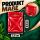 100 Extra Thick Red Zip Lock Bags 5.5x6.5 cm