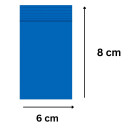 100 Baggys 6x8 cm Blau EXTRA DICK –...