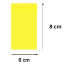 100 Baggys 6x8 cm Gelb EXTRA DICK –...