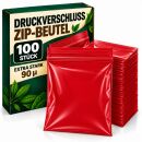 100 Baggys 6x8 cm Rot EXTRA DICK –...