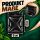 100 Black Extra Thick 6x8 cm Zip Lock Bags
