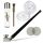 Holz-Metall-Pfeife 19 cm – 5er Set