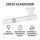 Glas Pfeife 10 cm - Mit Leaf 6-teiliges Set