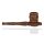 Wooden Pipe 10 cm Brown – Set of 6