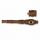 Wooden Pipe 10 cm Brown – Set of 6