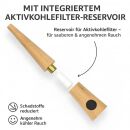 Aktivkohlefilter Pfeife Hellbraun 7-teiliges Set