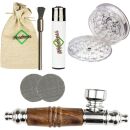 Holz-Metall-Pfeife 10 cm Kawummeffekt – 6er Set