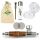 Wood-Metal Pipe 10 cm with Kawumme Effect – Set of 6