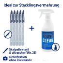 Skalpell Steril 5 Stück + Zerum 750 ml Cleaner