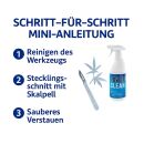 Skalpell Steril 5 Stück + Zerum 750 ml Cleaner