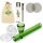 Glass Pipe Kawumm Green – Set of 6