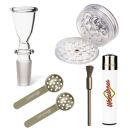 Glass Bowl 18.8 mm Joint Tulip - Set of 5