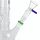 Bong Glas Steck-Kopf Blau 18,8 mm Schliff – 4er Set