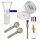 Bong Glas Steck-Kopf Blau 18,8 mm Schliff – 5er Set