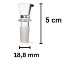 Glass Bong Bowl Randi Big 18.8 mm Joint 3-Piece Set