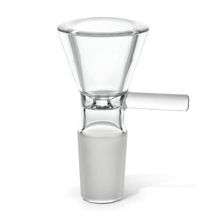 Bong Glas Steck-Kopf Klar 18,8 mm Schliff