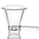 Bong Glas Steck-Kopf Klar 18,8 mm Schliff – 5er Set