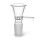 Bong Glas Steck-Kopf Klar 18,8 mm Schliff – 5er Set