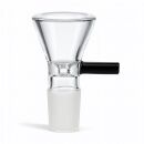 Glass Bowl for Bong, Black, 18.8 mm Joint – Set of 3