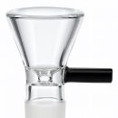 Bong Glas Steck-Kopf Schwarz 18,8 mm Schliff – 3er Set