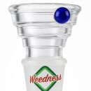Bong Glas Kopf 14,5 mm Schliff 3-Etagen – 5-teiliges Set