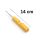 Flat Wooden Handle Bong Screen Scraper – Cleaning Tool