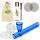 Weedness Glas-Pfeife Kawumm Blau 10 cm – 6-teiliges Set