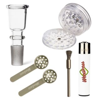 Glass Bowl 14.5 mm Joint Cylinder - Set of 5