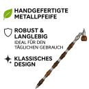 Gandalf Pfeife in Braun 35 cm 5-teiliges Set