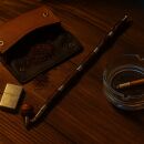 Gandalf Pfeife in Braun 35 cm 5-teiliges Set