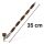 Gandalf Pfeife in Braun 35 cm 5-teiliges Set
