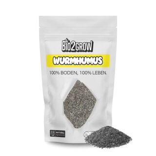 Bio2Grow Worm Humus 2 Liters – Natural Worm Humus Fertilizer