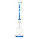 Glas Bong 18,8 mm Schliff Ø 50 mm 44 cm hoch Blue...