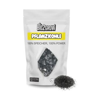 Bio2Grow Plant Charcoal 1 Liter – Soil Additive for Nutrient Retention
