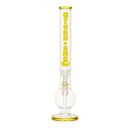 Glass bong 18.8 mm cut Ø 50 mm 44 cm high Yellow...