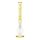 Glass bong 18.8 mm cut Ø 50 mm 44 cm high Yellow Smoke