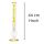 Glass bong 18.8 mm cut Ø 50 mm 44 cm high Yellow Smoke