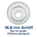 Weedness Bong Glas Kopf 18,8 mm Schliff Trichter – 5er Set
