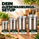 Airtight Metal Container 1800 ml – Aroma Storage Canister